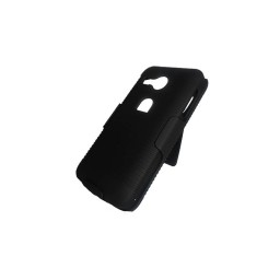 HTC DESIRE 500 Clip Combo 3 en 1 Holster + Mica + Paño Limpiador